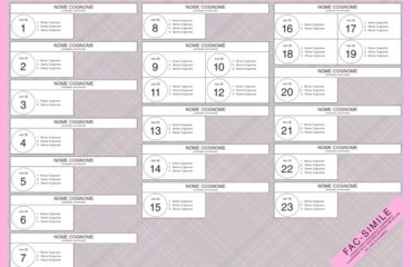 fac simile scheda Camera elezioni politiche 4 marzo